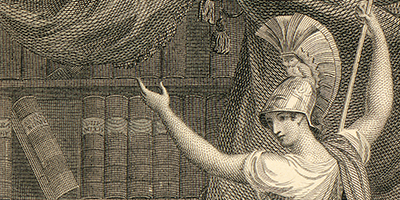 Banner Image: Detail of Athena from frontispiece of The Polytechnic Repository...by C.W. Bazeley, 1821. Engraved by William Humphrys.