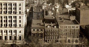 Aerial View of The Athenaeum, c. 1940