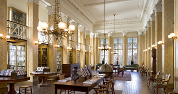 Banner Image: Athenaeum Members' Reading Room.  Photo by Tom Crane, 2006.  From the book Historic Landmarks of Philadelphia by Roger W. Moss and Tom Crane (University of Pennsylvania  Press, 2008).