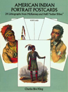 American Indian Portrait Postcards